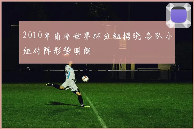 2010年南非世界杯分组揭晓 各队小组对阵形势明朗